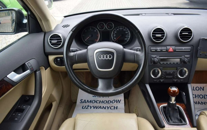 Audi A3 cena 22500 przebieg: 270482, rok produkcji 2004 z Szamocin małe 596